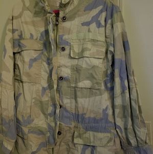 Free People camouflage jacket